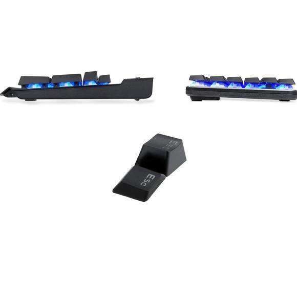 EagleTec LED Blue Blacklit Mechanical Gaming Keyboard - Picture 7 of 11